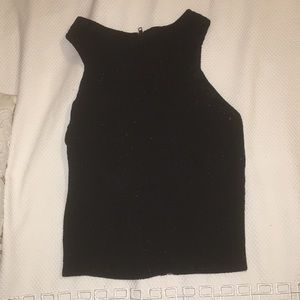 Sparkly Hgh Neck Forever 21 Tank Top